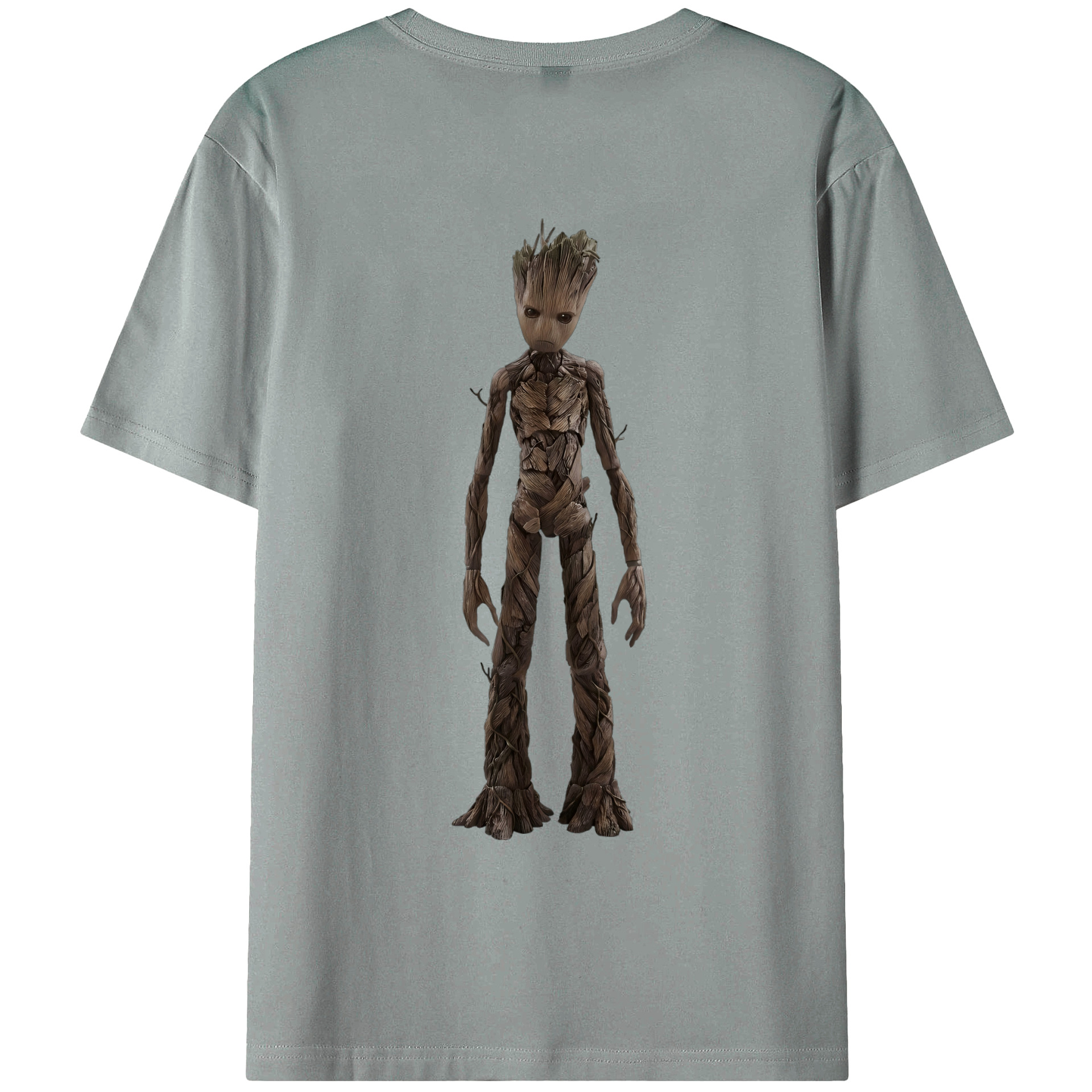 （画像用） アベンジャーズ The Avengers 綿100％ メンズ半袖Tシャツ（バックプリント） 通気性